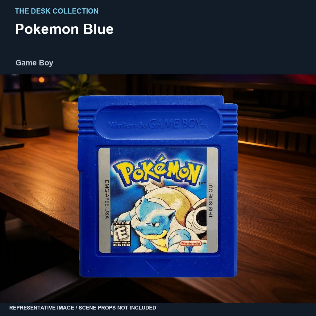 Pokemon Blue: walnut desk representative image