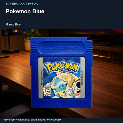 Pokemon Blue: walnut desk representative image