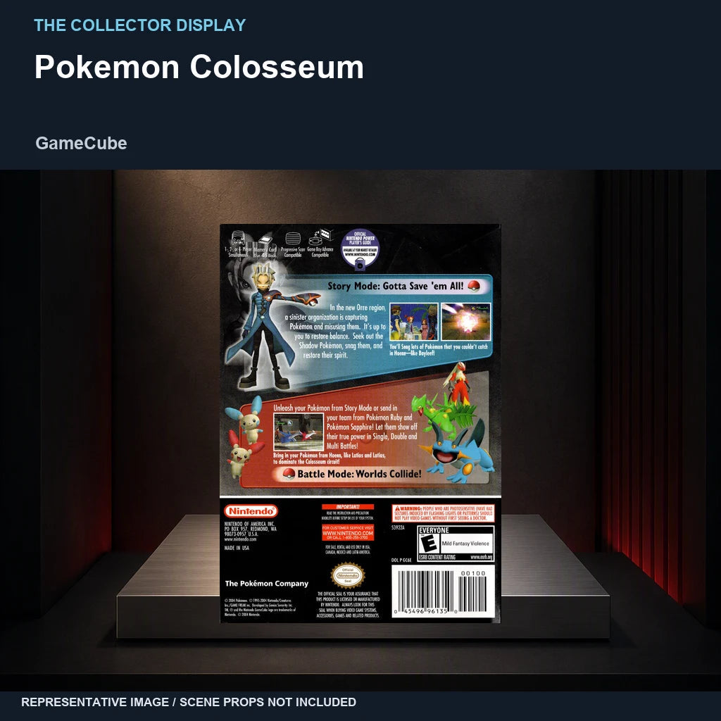 Pokemon Colosseum: collector plinth representative image
