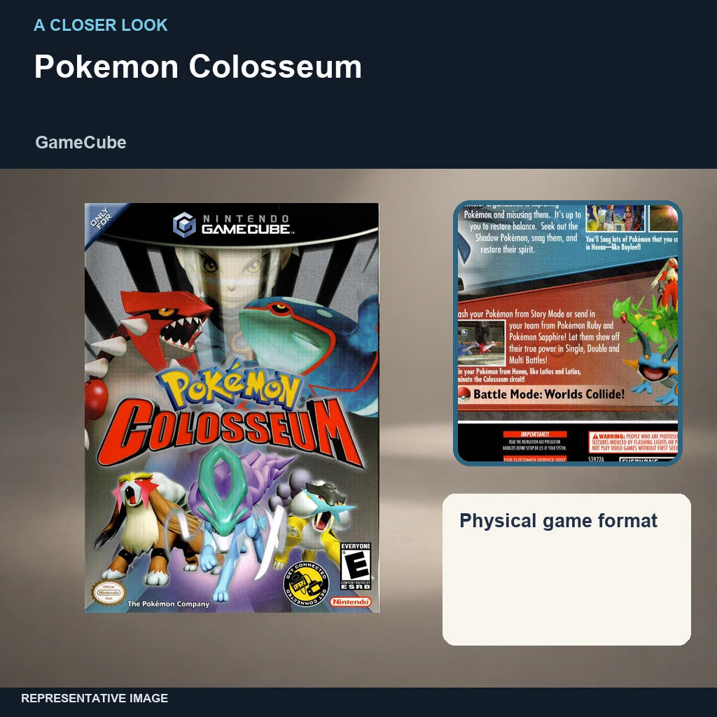 Pokemon Colosseum: closer look representative image
