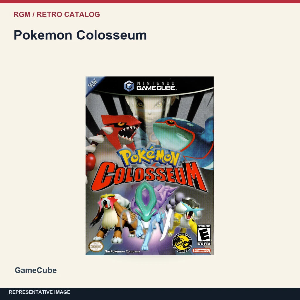 Pokemon Colosseum: minimal catalog representative image