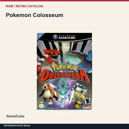 Pokemon Colosseum: minimal catalog representative image