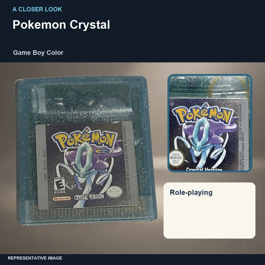 Pokemon Crystal: closer look representative image