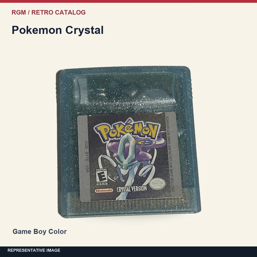 Pokemon Crystal: minimal catalog representative image