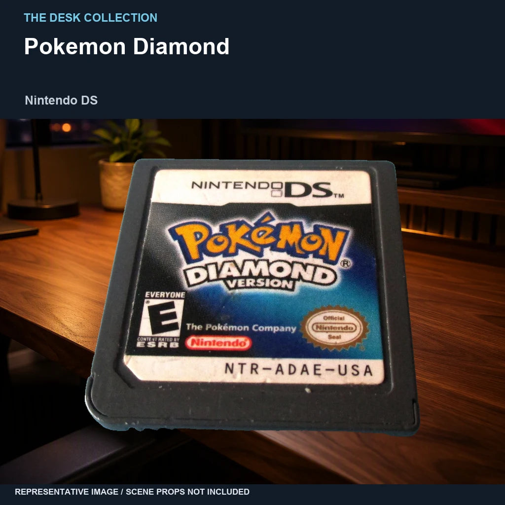 Pokemon Diamond: walnut desk representative image