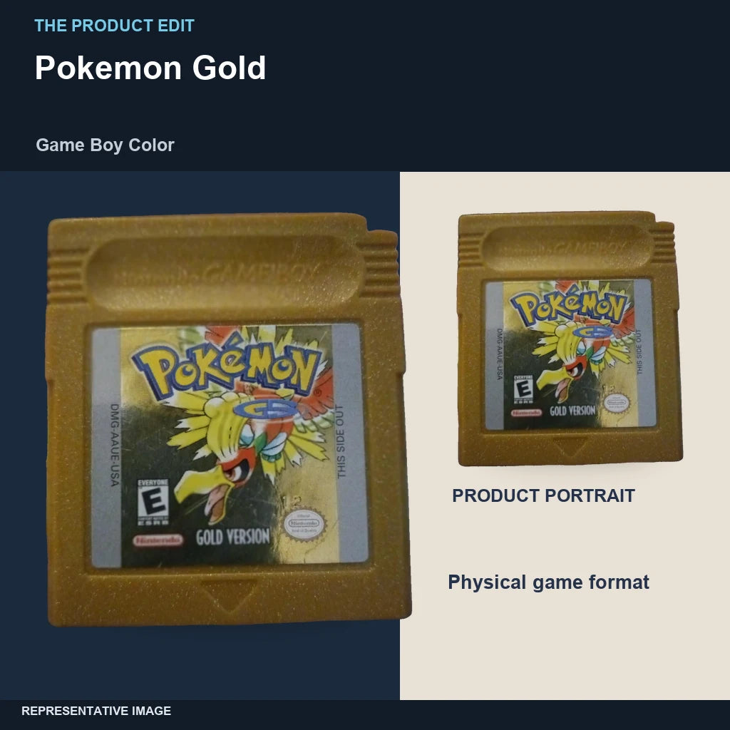 Pokemon Gold: editorial views representative image