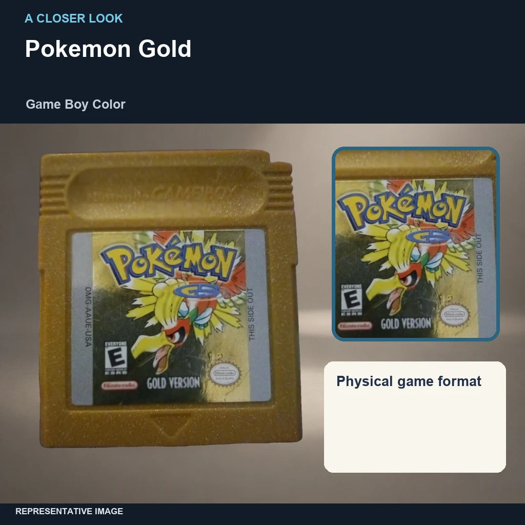 Pokemon Gold: closer look representative image