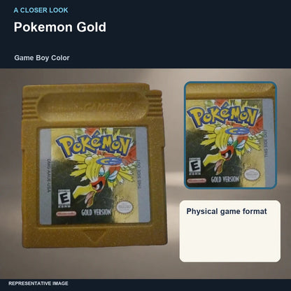 Pokemon Gold: closer look representative image