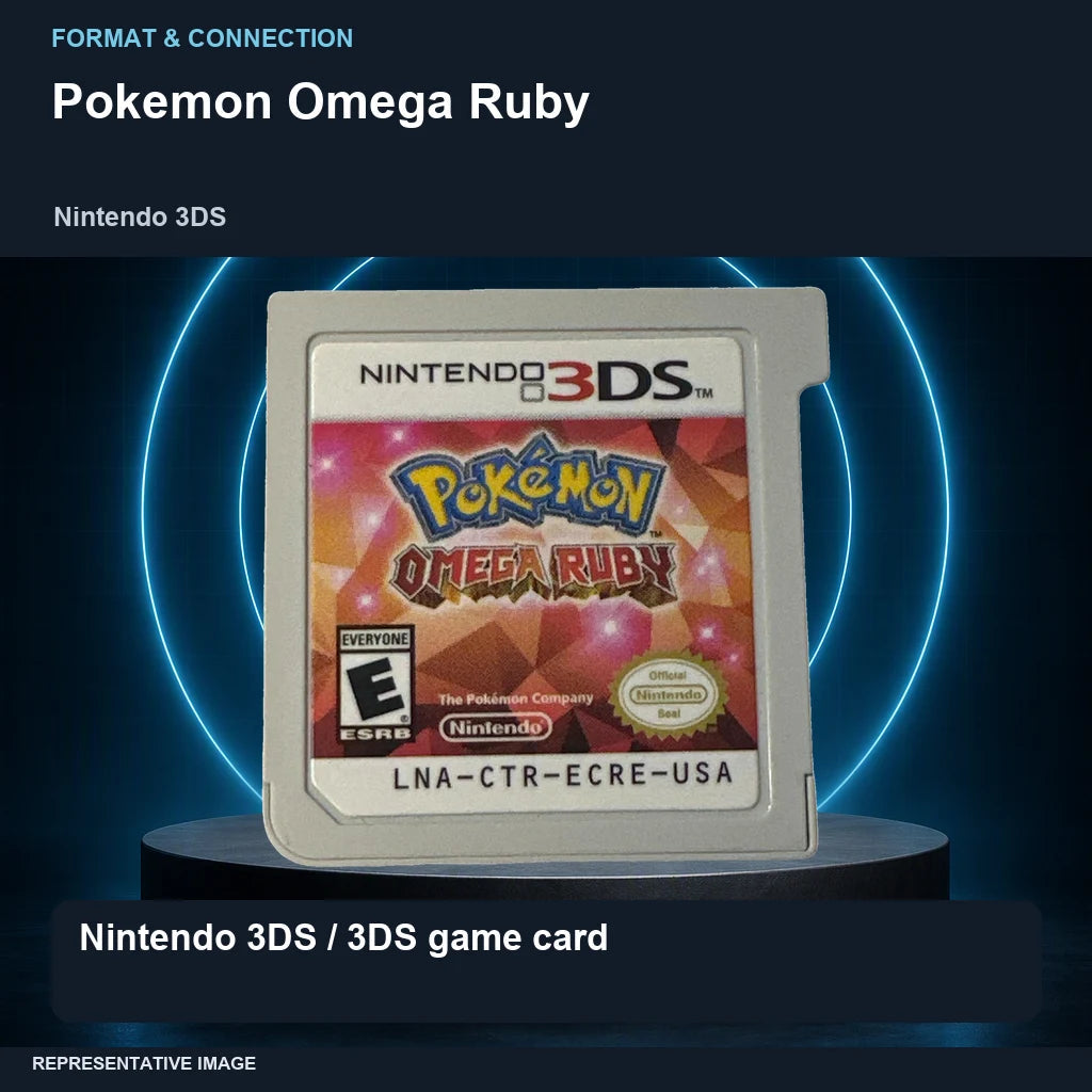 Pokemon Omega Ruby: format focus representative image
