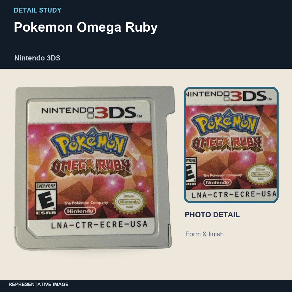 Pokemon Omega Ruby: detail study representative image