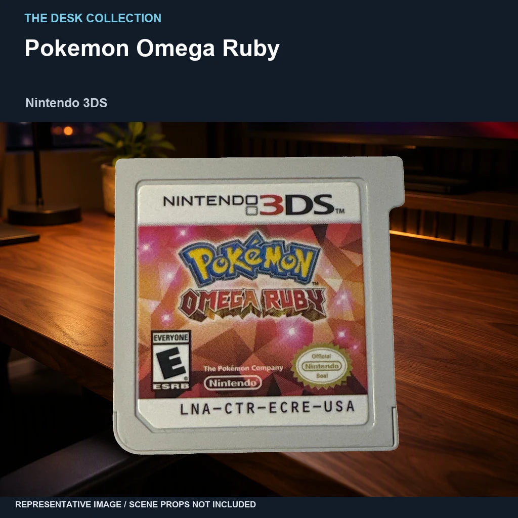 Pokemon Omega Ruby: walnut desk representative image
