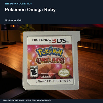 Pokemon Omega Ruby: walnut desk representative image