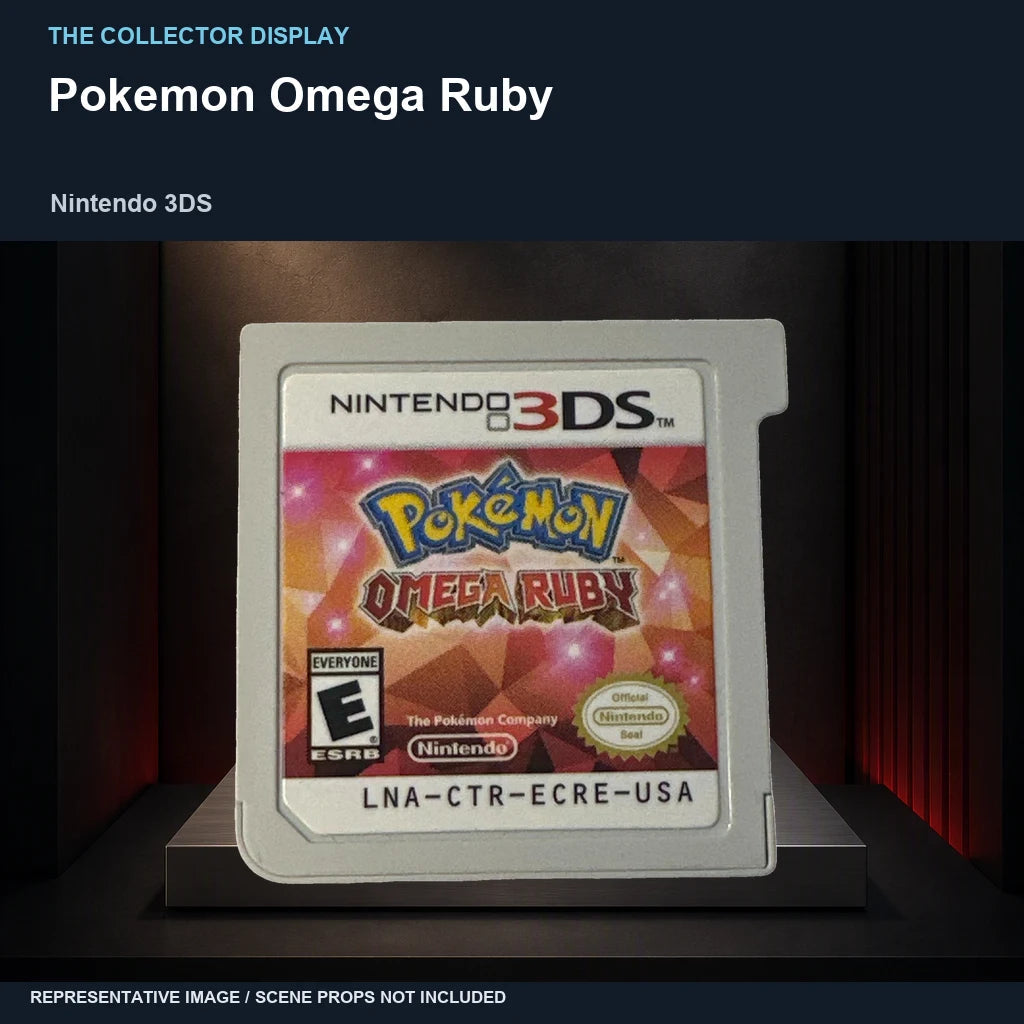 Pokemon Omega Ruby: collector plinth representative image
