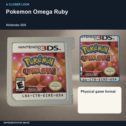 Pokemon Omega Ruby: closer look representative image