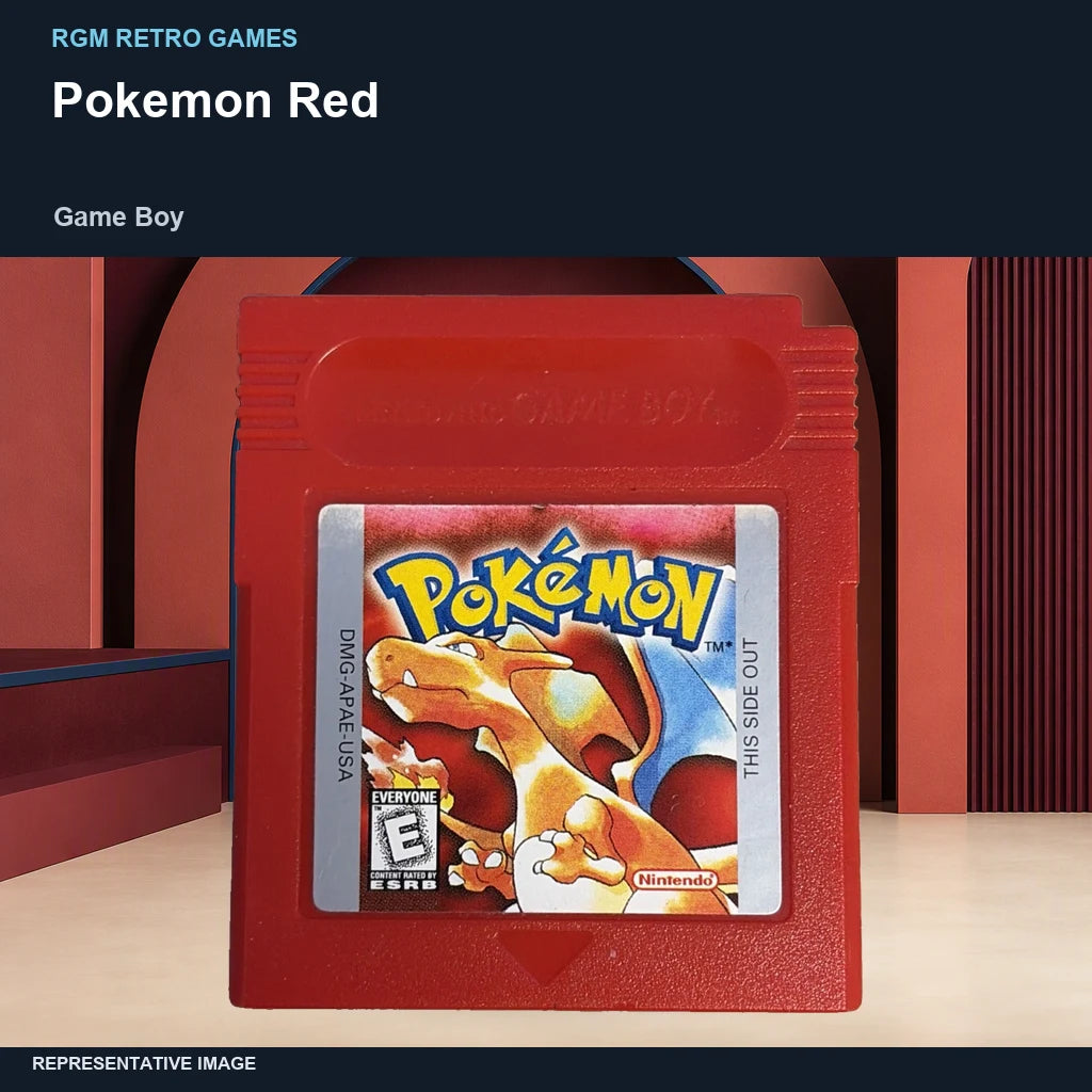 Pokemon Red: branded hero representative image