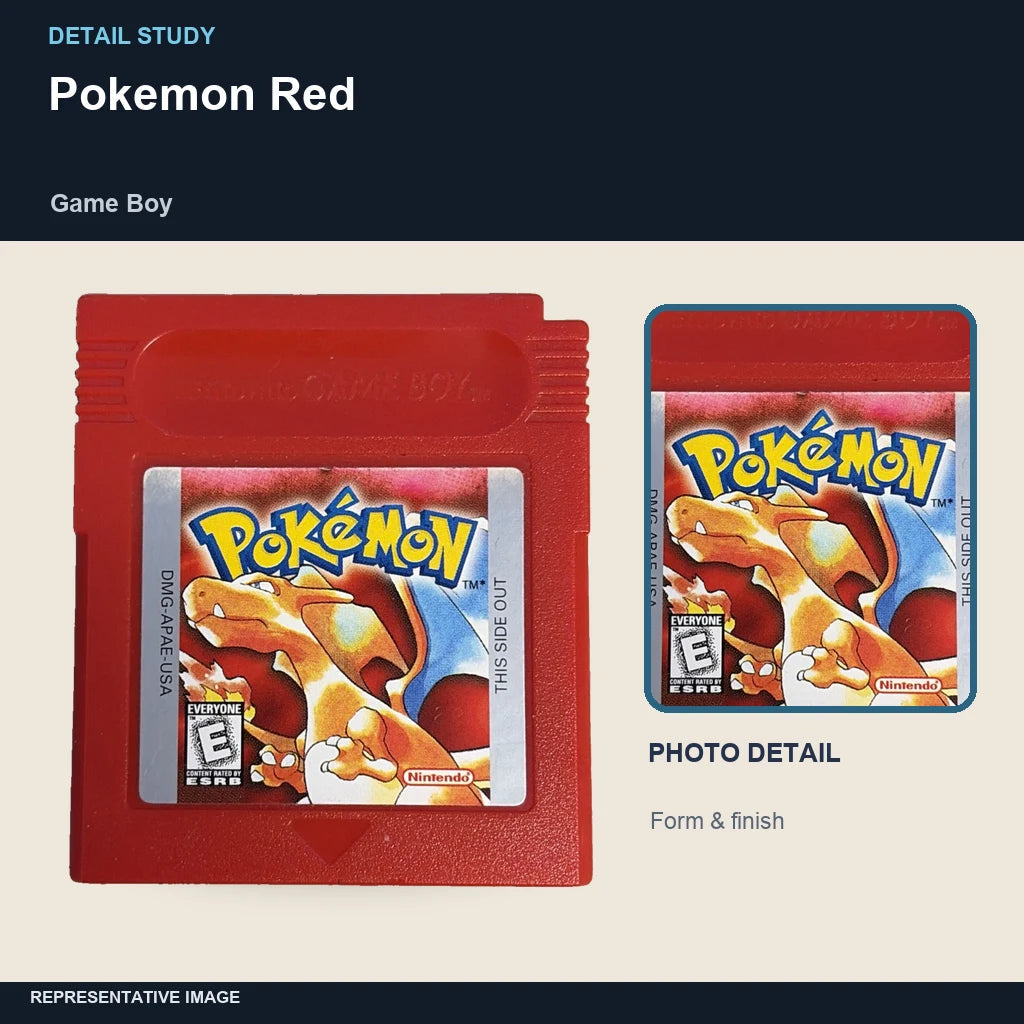 Pokemon Red: detail study representative image