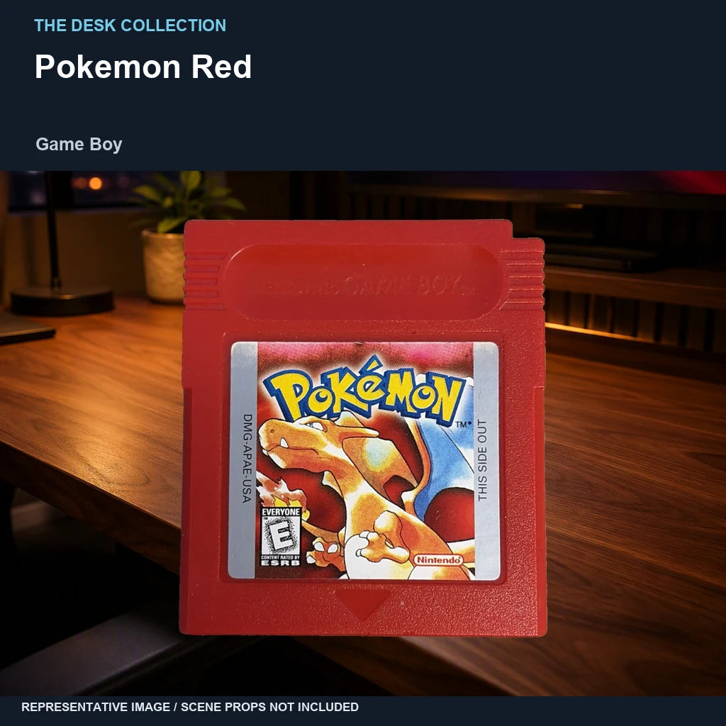 Pokemon Red: walnut desk representative image