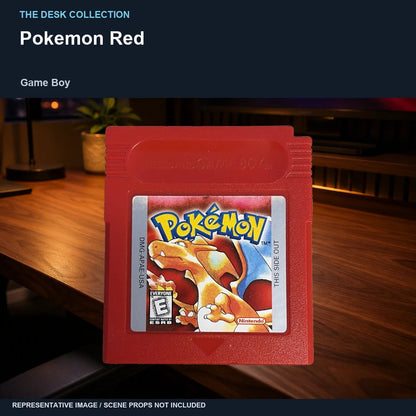 Pokemon Red: walnut desk representative image