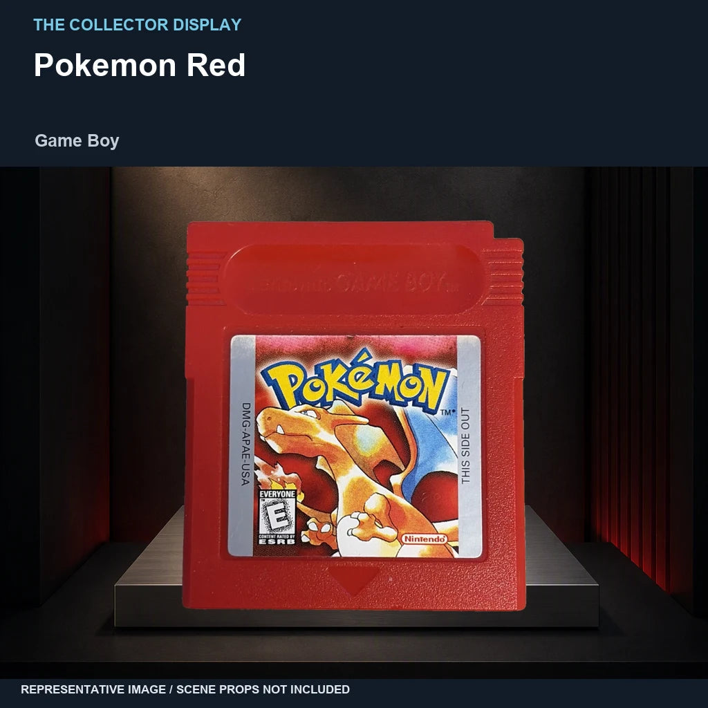 Pokemon Red: collector plinth representative image