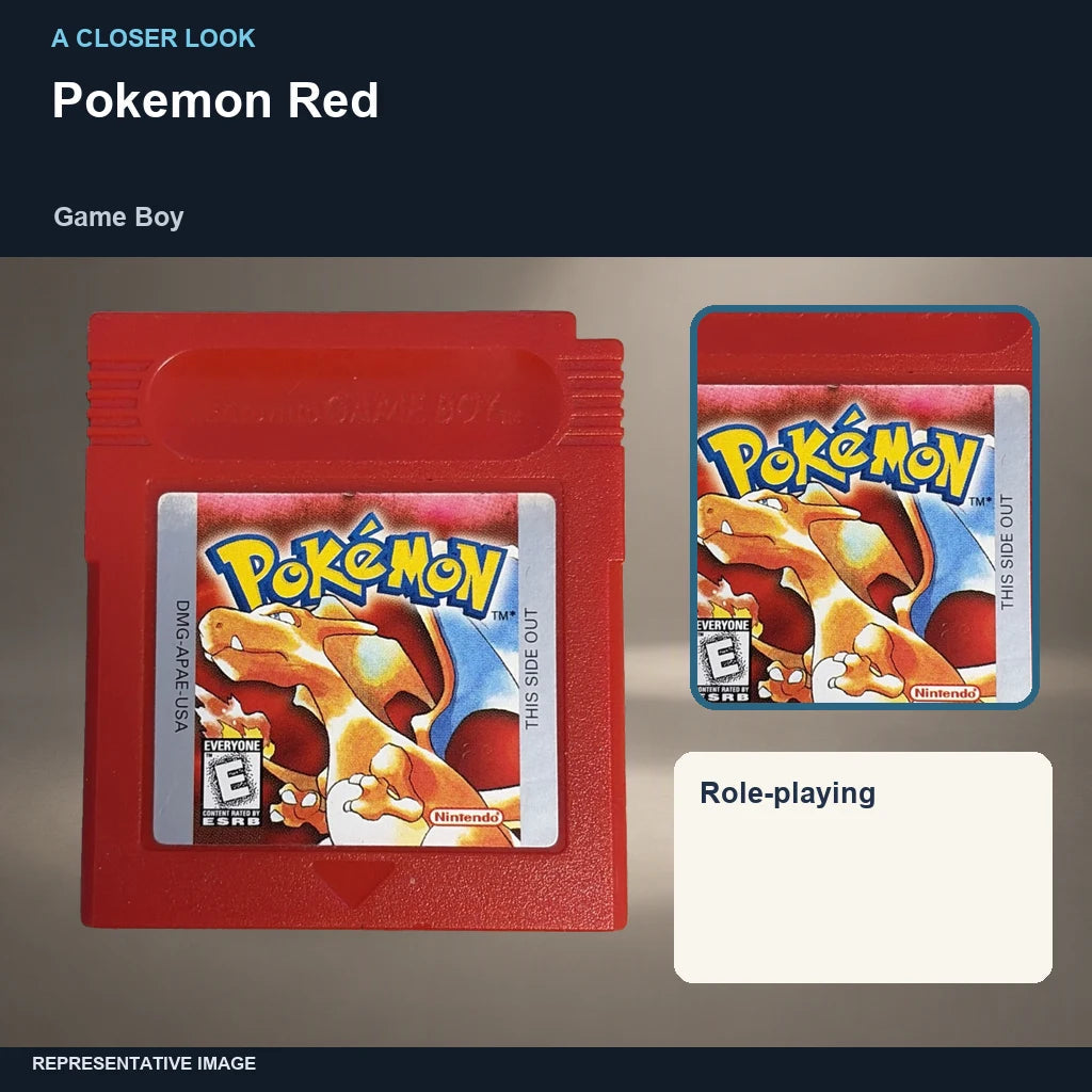Pokemon Red: closer look representative image