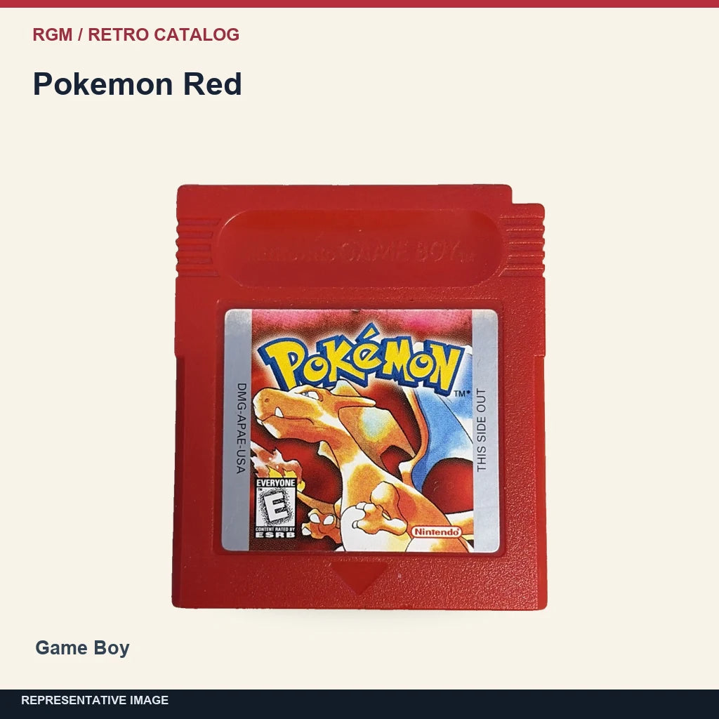Pokemon Red: minimal catalog representative image