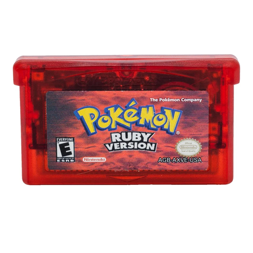 Pokemon Ruby: primary white representative image