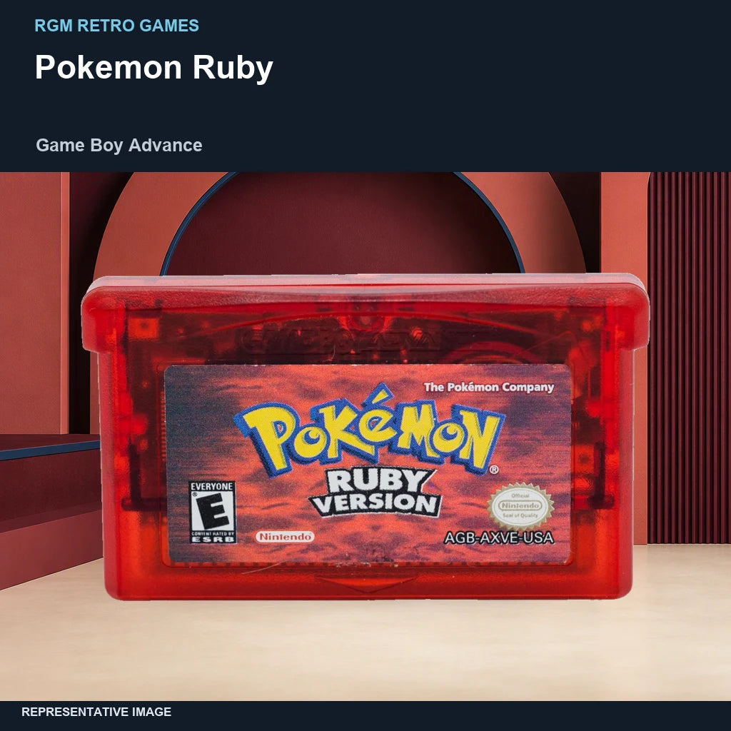 Pokemon Ruby: branded hero representative image