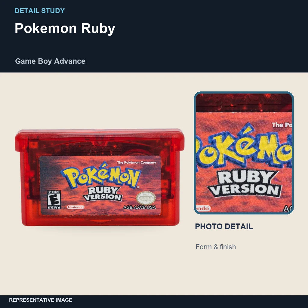 Pokemon Ruby: detail study representative image