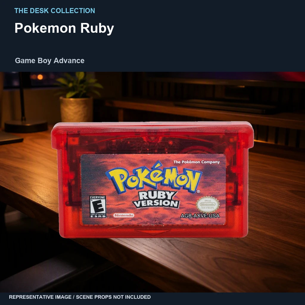 Pokemon Ruby: walnut desk representative image
