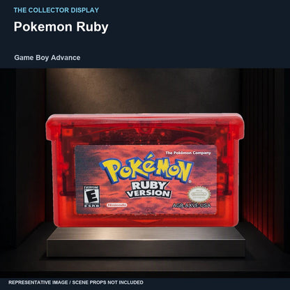 Pokemon Ruby: collector plinth representative image