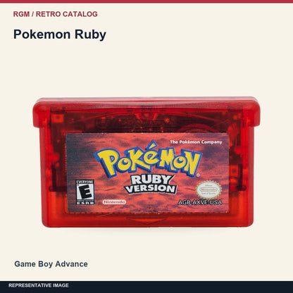 Pokemon Ruby: minimal catalog representative image