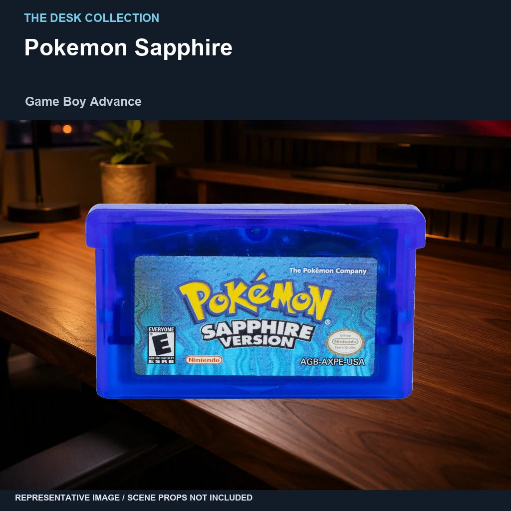 Pokemon Sapphire: walnut desk representative image
