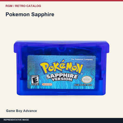 Pokemon Sapphire: minimal catalog representative image