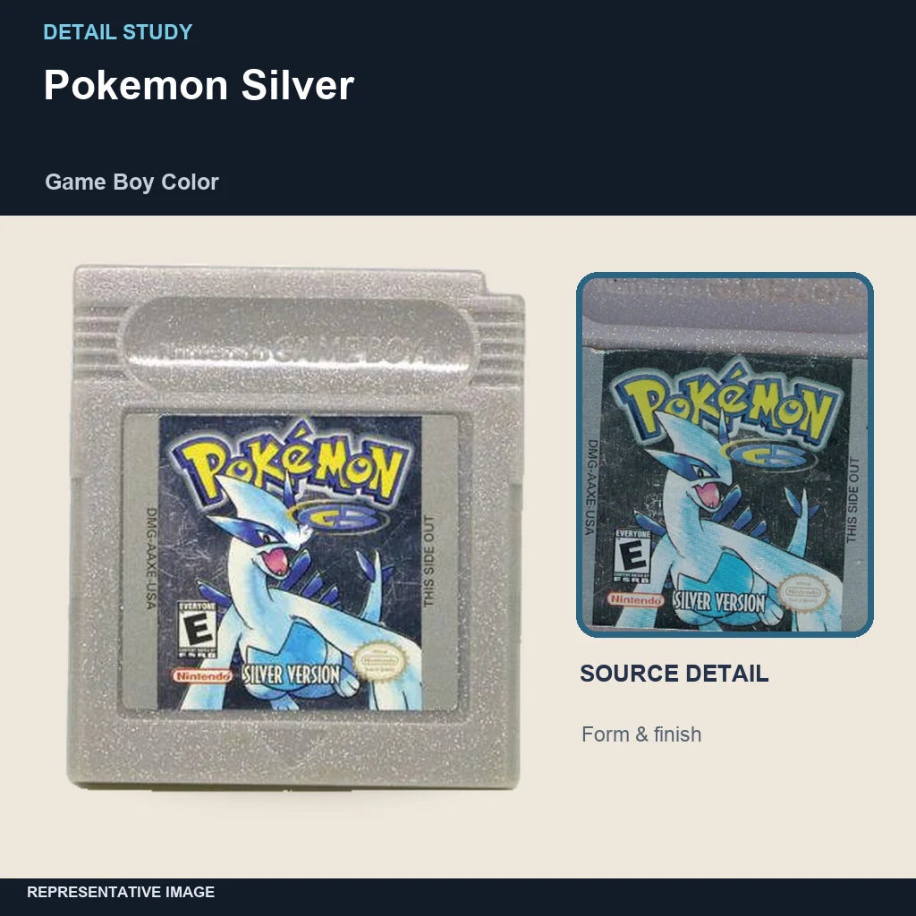 Pokemon Silver: detail study representative image