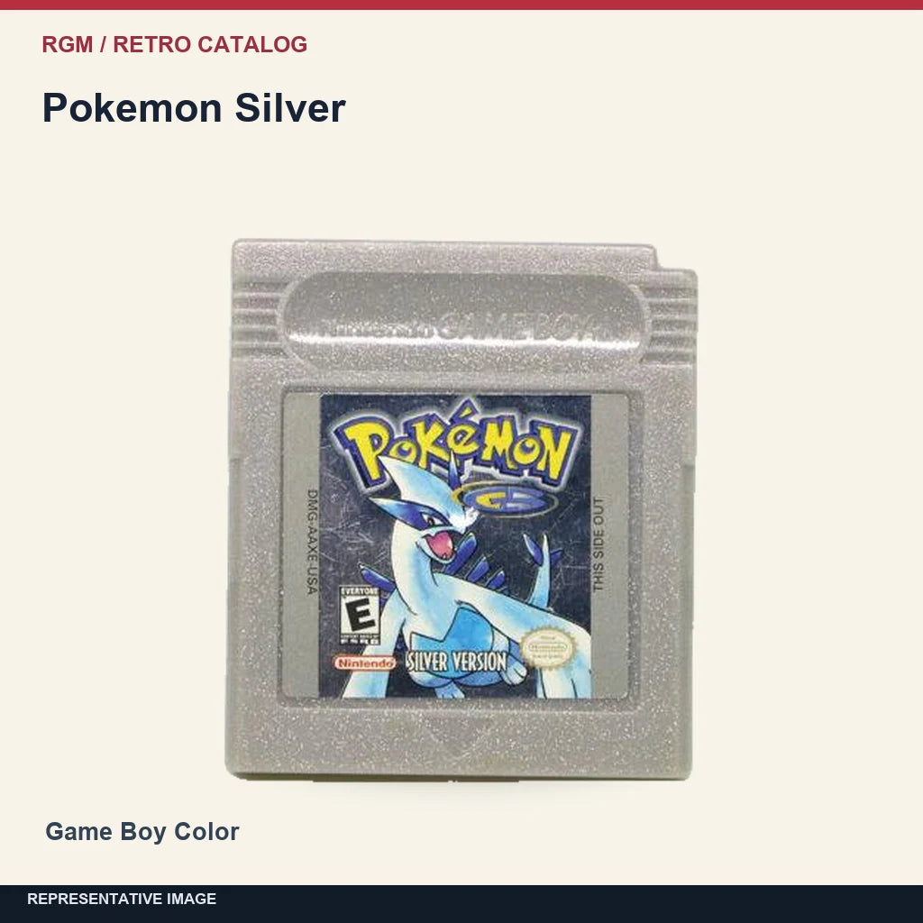 Pokemon Silver: minimal catalog representative image