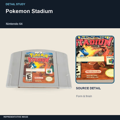 Pokemon Stadium: detail study representative image
