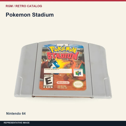 Pokemon Stadium: minimal catalog representative image