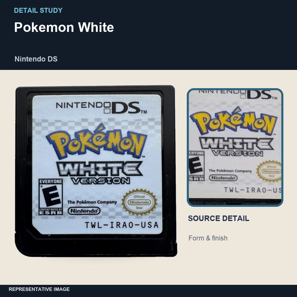 Pokemon White: detail study representative image