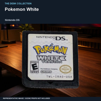Pokemon White: walnut desk representative image
