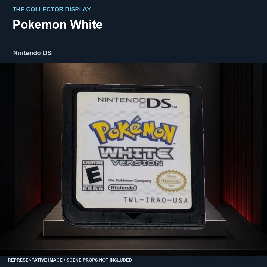 Pokemon White: collector plinth representative image