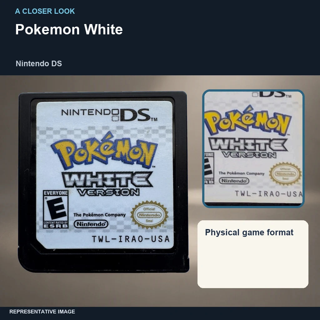 Pokemon White: closer look representative image