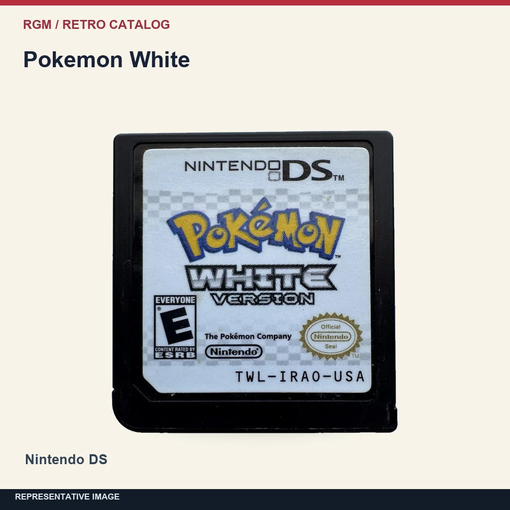Pokemon White: minimal catalog representative image