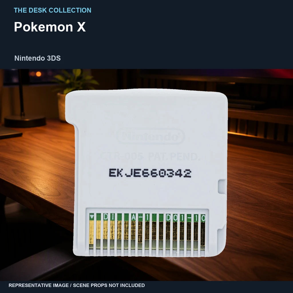 Pokemon X: walnut desk representative image