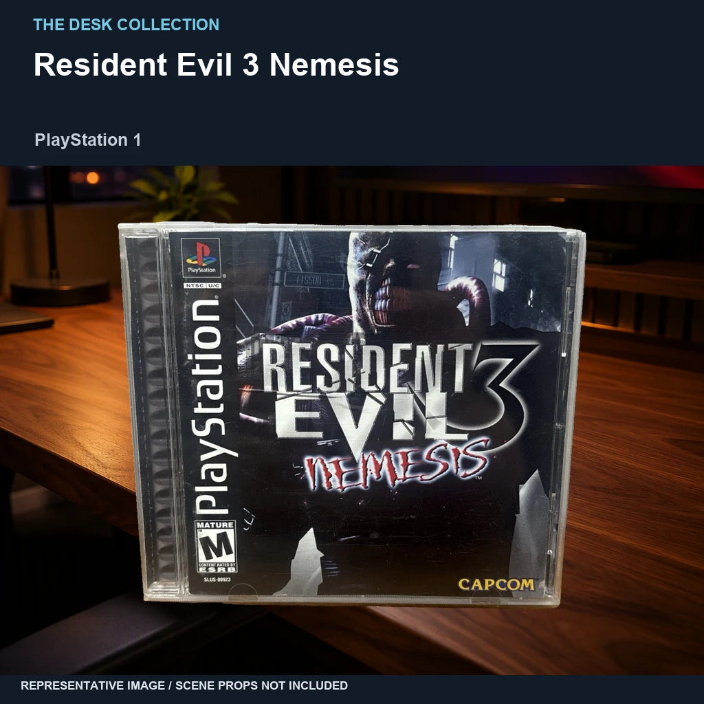 Resident Evil 3 Nemesis: walnut desk representative image