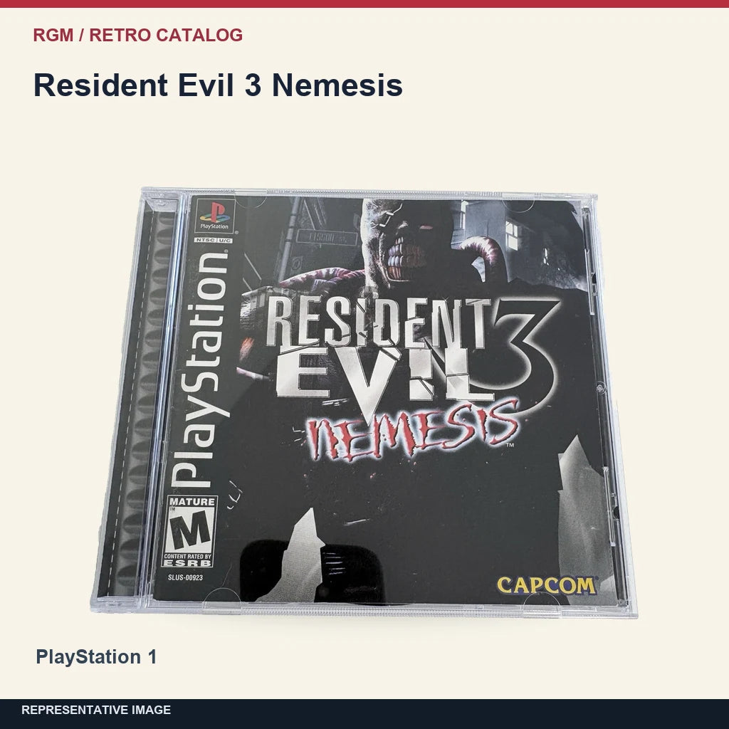 Resident Evil 3 Nemesis: minimal catalog representative image