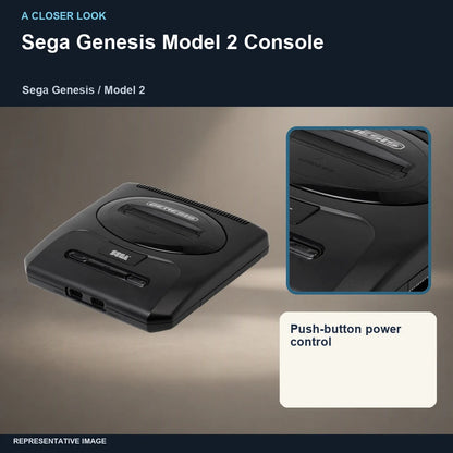 Sega Genesis Model 2 Console: closer look representative image