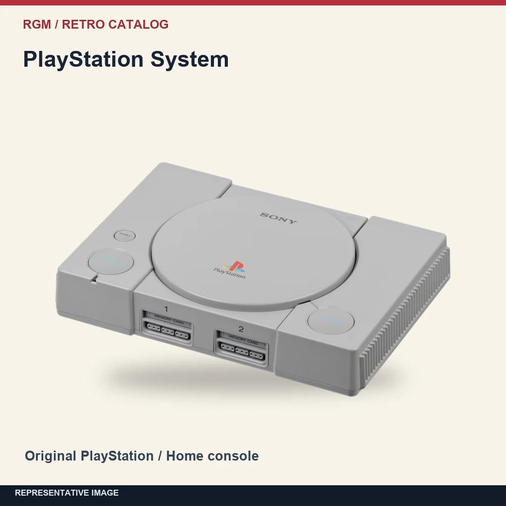 PlayStation System: minimal catalog representative image