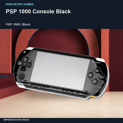 PSP 1000 Console Black: branded hero representative image