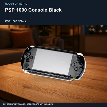 PSP 1000 Console Black: ambient room representative image