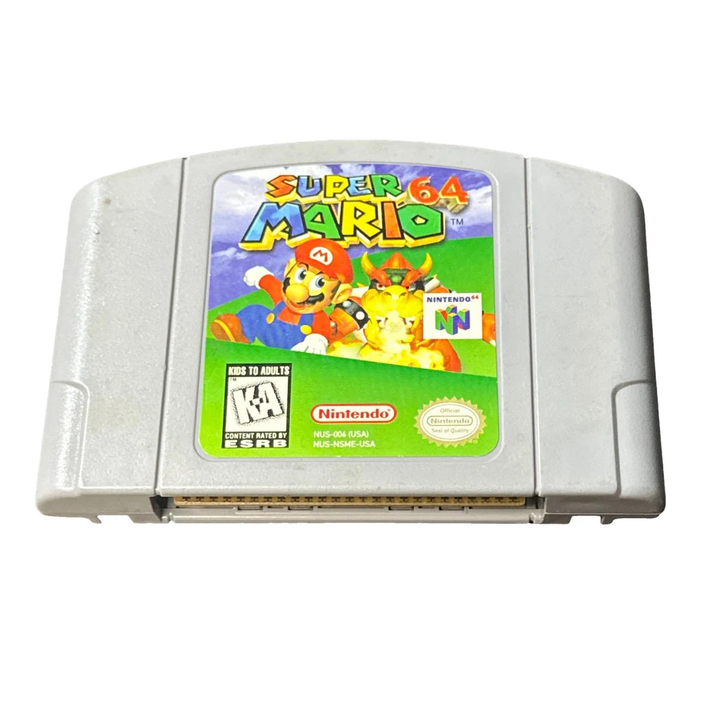Super Mario 64: primary white representative image